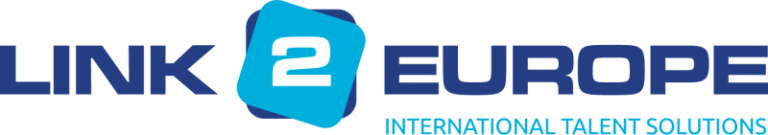 Link2Europe logo international talent solutions